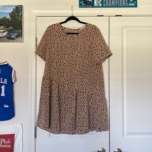 Cheetah Trapeze Dress